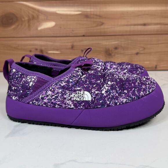 The North Face Youth THERMOBALL Traction Mules II Slippers Shoes Size 4 - Picture 9 of 13